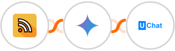 RSS + Nano Banana + UChat Integration
