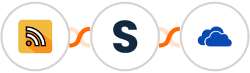 RSS + Shopia + OneDrive Integration