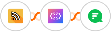 RSS + TextCortex AI + Flock Integration