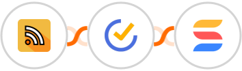 RSS + TickTick + SmartSuite Integration