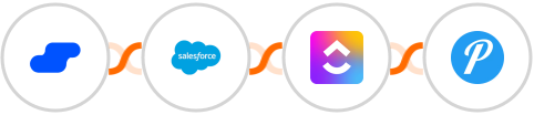Salesflare + Salesforce + ClickUp + Pushover Integration