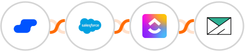 Salesflare + Salesforce + ClickUp + SMTP Integration