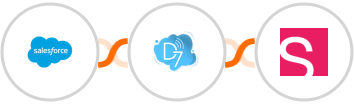 Salesforce + D7 SMS + Smaily Integration