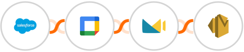 Salesforce + Google Calendar + Vectera + Amazon SES Integration