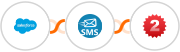 Salesforce + sendSMS + 2Factor SMS Integration