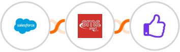 Salesforce + SMS Alert + ProveSource Integration