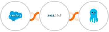 Salesforce + SMSLink  + Builderall Mailingboss Integration