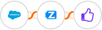 Salesforce + Ziper + ProveSource Integration