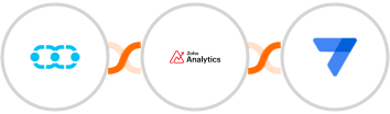 Salesmate + Zoho Analytics + AppSheet Integration