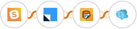 SavvyCal + LeadSquared + Data Modifier + D7 SMS Integration