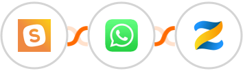 SavvyCal + WhatsApp + Zenler Integration