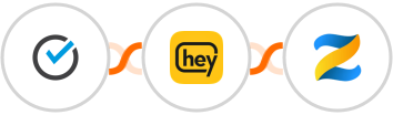 ScheduleOnce + Heymarket SMS + Zenler Integration
