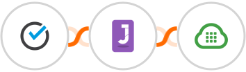 ScheduleOnce + Jumppl + Plivo Integration