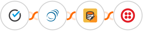 ScheduleOnce + PipelineCRM + Data Modifier + Twilio Integration