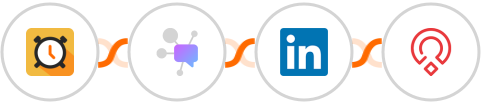 Scheduler + Dappier + LinkedIn + Zoho Recruit Integration