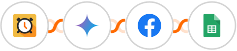 Scheduler + Gemini AI + Facebook Pages + Google Sheets Integration