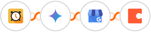 Scheduler + Gemini AI + Google My Business + Coda Integration