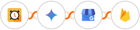Scheduler + Gemini AI + Google My Business + Firebase / Firestore Integration