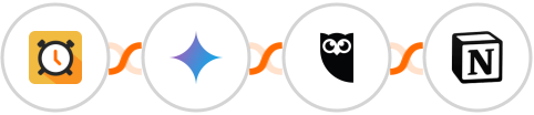 Scheduler + Gemini AI + Hootsuite + Notion Integration
