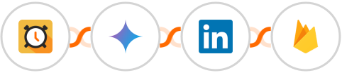 Scheduler + Gemini AI + LinkedIn + Firebase / Firestore Integration