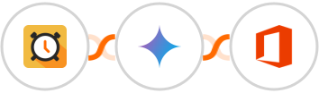 Scheduler + Gemini AI + Microsoft Office 365 Integration