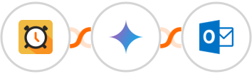 Scheduler + Gemini AI + Microsoft Outlook Integration