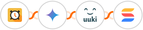 Scheduler + Gemini AI + UUKI + SmartSuite Integration