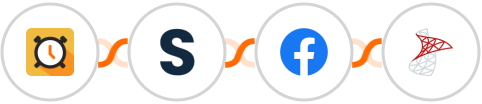 Scheduler + Shopia + Facebook Pages + SQL Server Integration