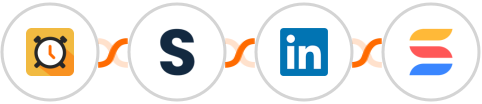 Scheduler + Shopia + LinkedIn + SmartSuite Integration