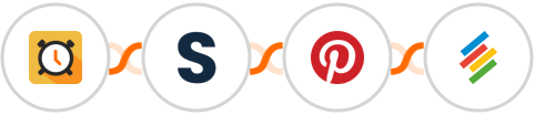 Scheduler + Shopia + Pinterest + Stackby Integration