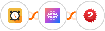 Scheduler + TextCortex AI + 2Factor SMS Integration