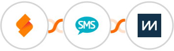 SeaTable + Burst SMS + ChartMogul Integration