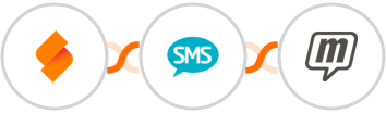 SeaTable + Burst SMS + MailUp Integration