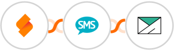 SeaTable + Burst SMS + SMTP Integration