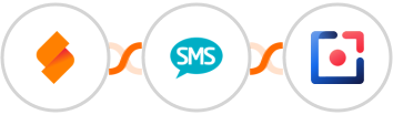 SeaTable + Burst SMS + Tomba Integration