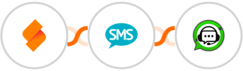 SeaTable + Burst SMS + WhatsGrow Integration
