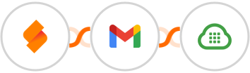 SeaTable + Gmail + Plivo Integration