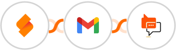 SeaTable + Gmail + SMS Online Live Support Integration