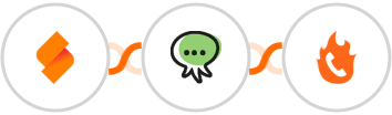 SeaTable + Octopush SMS + PhoneBurner Integration