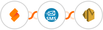 SeaTable + sendSMS + Amazon SES Integration