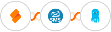 SeaTable + sendSMS + Builderall Mailingboss Integration