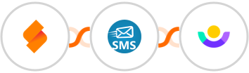 SeaTable + sendSMS + Customer.io Integration