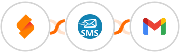 SeaTable + sendSMS + Gmail Integration
