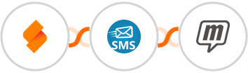 SeaTable + sendSMS + MailUp Integration