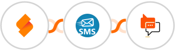 SeaTable + sendSMS + SMS Online Live Support Integration