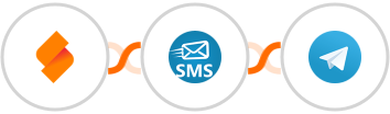 SeaTable + sendSMS + Telegram Integration