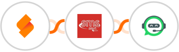 SeaTable + SMS Alert + WhatsRise Integration