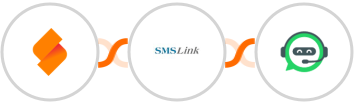 SeaTable + SMSLink  + WhatsRise Integration