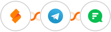 SeaTable + Telegram + Flock Integration