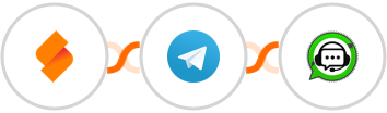 SeaTable + Telegram + WhatsGrow Integration